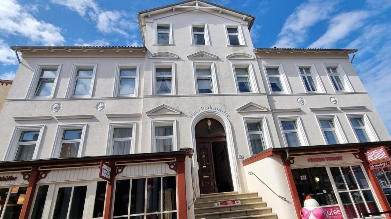 Haus Borkumitte Appartement Hohes Riff Exterior foto